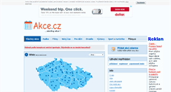 Desktop Screenshot of akce.cz